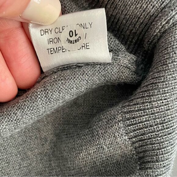 NWT Paul Fredrick Tailored Fit Merino Wool Sweater Vest Quiet Luxury Old Money - Picture 9 of 9